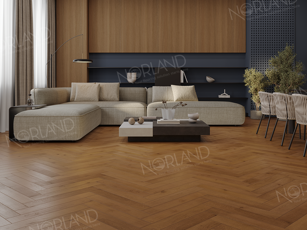 Ламинат Norland Elegant Herringbone Дуб Помона LF303-13