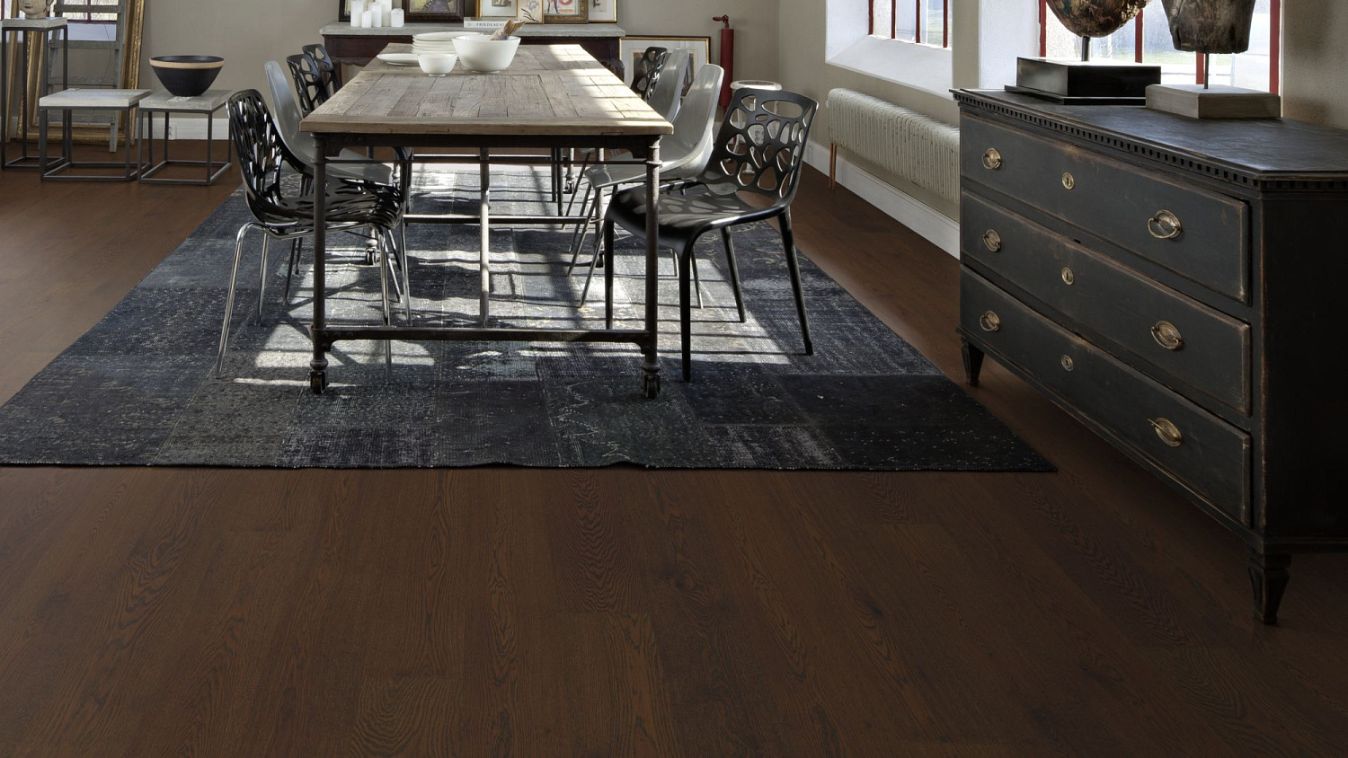 Паркетная доска Karelia ДУБ STORY BARREL BROWN MATT