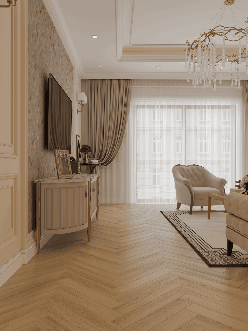 Ламинат Norland Elegant Strong Herringbone Дуб Борео LF304-32