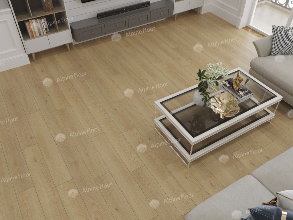 Кварцвиниловая плитка Alpine Floor Дуб Марципановый ЕСО 5-37