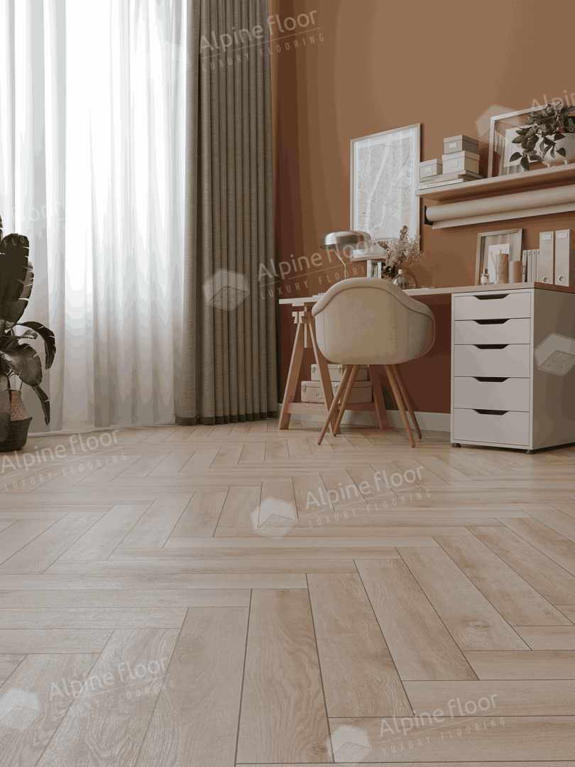 Ламинат Alpine Floor Herringbone Дуб Берри LF102-13