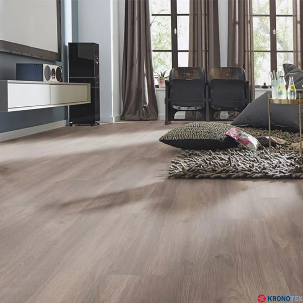 Ламинат Kronotex Exquisit Plus Дуб Эльба Серебряный D6013