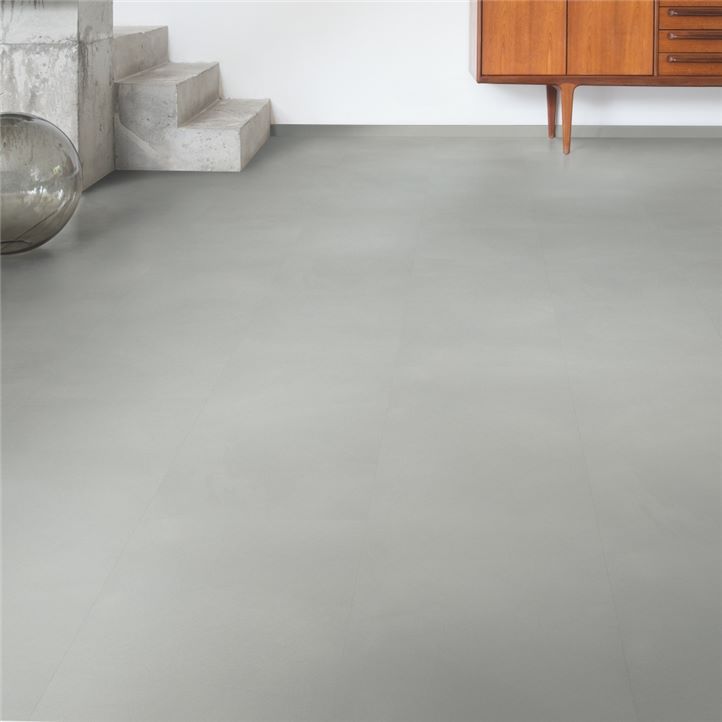 Quick Step LIVYN Ambient Glue Plus AMGP 40139 Шлифованный бетон светло-серый