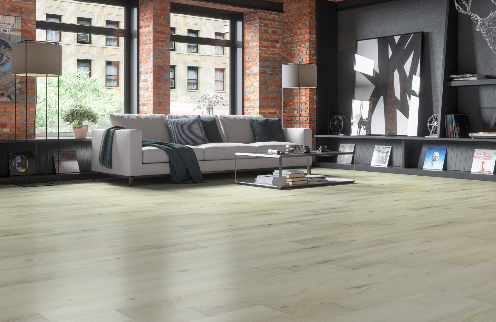 Кварцевый ламинат Fargo Comfort Дуб Верона 68W963