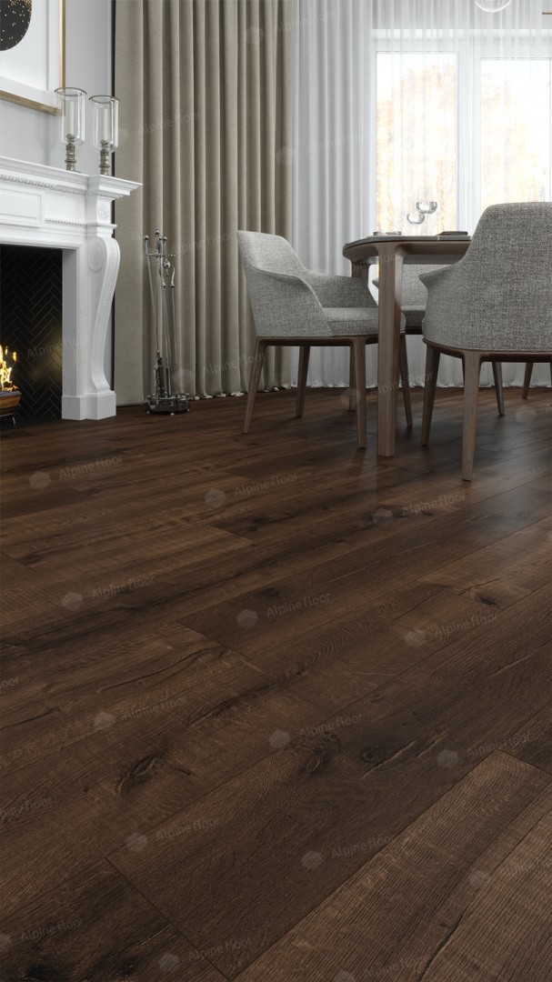 SPC Alpine Floor Real Wood Дуб Мокка ECO 2-2 MC