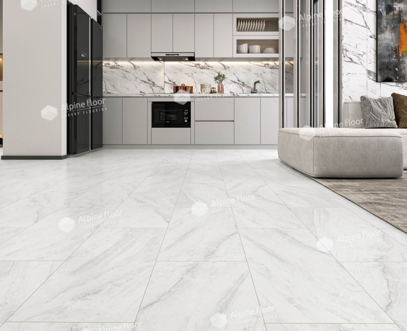 SPC Alpine Floor Stone Mineral Core Вердон (без подложки) ЕСО 4-17 MC ...