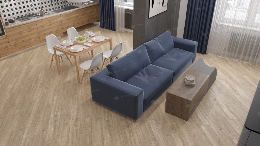 Кварцвиниловая плитка Alpine Floor Секвойя Коньячная ЕСО 6-2 LVT Кварцвиниловая плитка Alpine Floor Секвойя Коньячная ЕСО 6-2 LVT