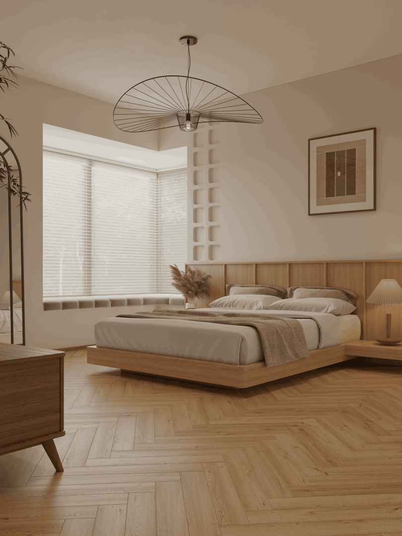 Ламинат Norland Elegant Strong Herringbone Дуб Альба LF304-31