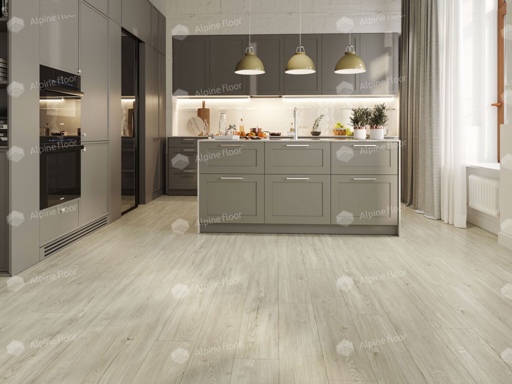 Кварцвиниловая плитка Alpine Floor Секвойя Снежная ЕСО 6-8 LVT Кварцвиниловая плитка Alpine Floor Секвойя Снежная ЕСО 6-8 LVT