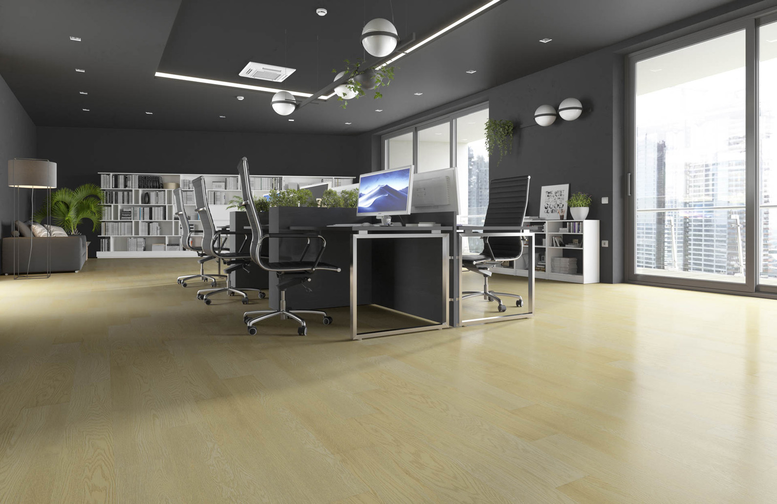 Кварцевый SPC ламинат Fargo Comfort 64W970 Дуб Сидней