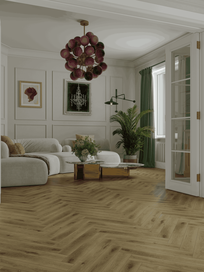 Ламинат Norland Herringbone Elegant 10 Дуб Элла LF306-41