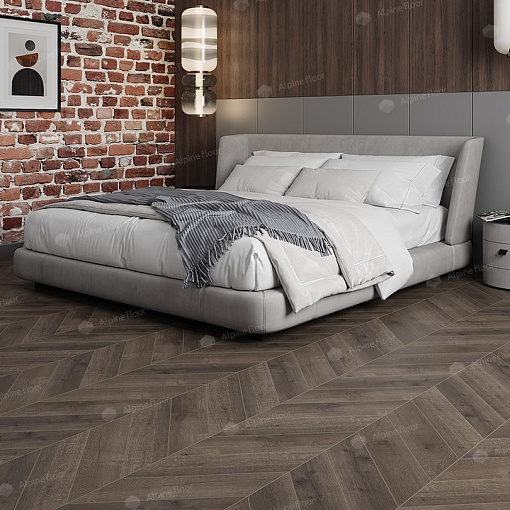 SPC Alpine Floor Chevron Alpine Дуб Антарес ECO 18-9 MC