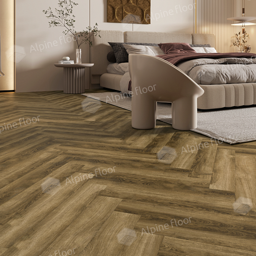 Ламинат Alpine Floor Herringbone Дуб Марсель LF102-9 - 5