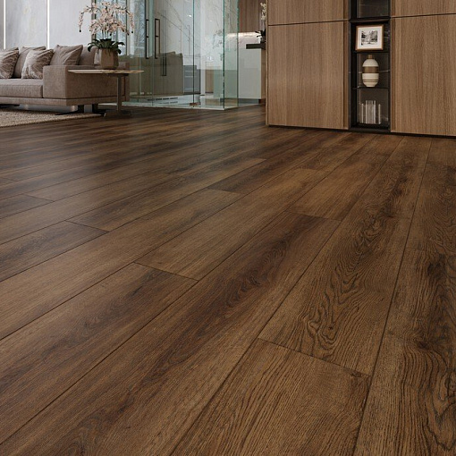SPC ламинат Evofloor Home - Oak Сhocolate (Дуб Шоколадный) L-20242 - 2