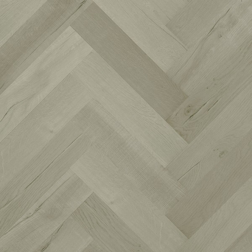 Кварцевый SPC ламинат Fargo Herringbone Дуб Лондонский Туман 44-81996-14