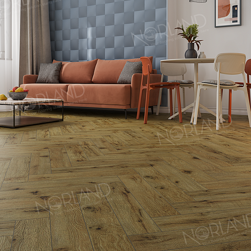 Ламинат Norland Elegant Herringbone Дуб Скай LF303-14 - 1