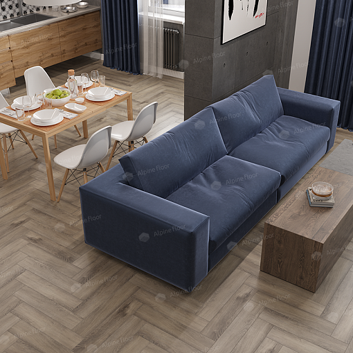 Кварцвиниловая плитка Alpine Floor Дуб Исида ECO 16-15 ECO-16-15 - 2