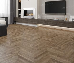 Кварцвиниловая плитка Alpine Floor Макадамия Шеврон Chevron ECO 20-5