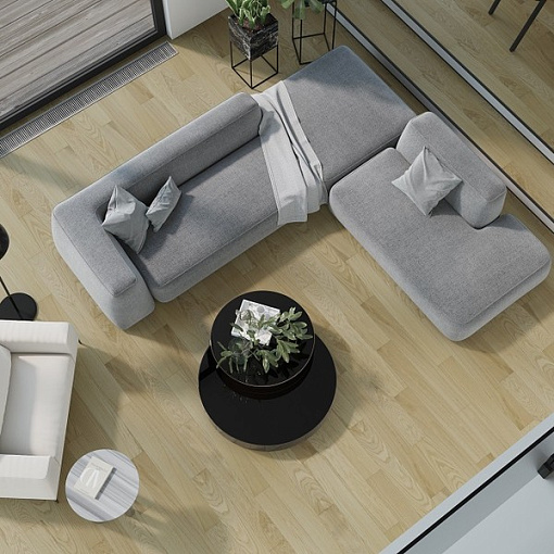 Кварцевый паркет Quartz Parquet Классик Дуб Тоскана 407 5/0,6 мм - 2