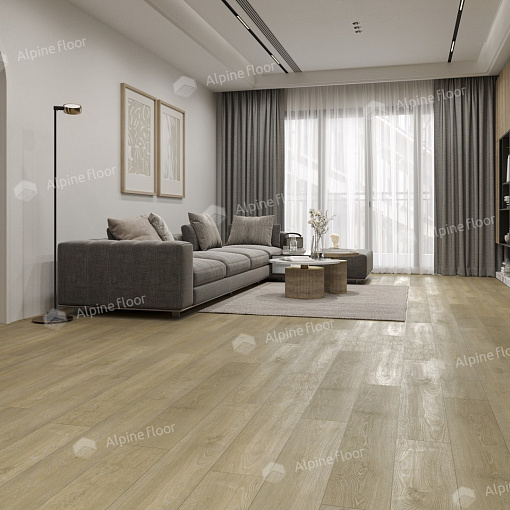 Кварцвиниловая плитка Alpine Floor Дуб Скандинавия ЕСО 5-36 - 2
