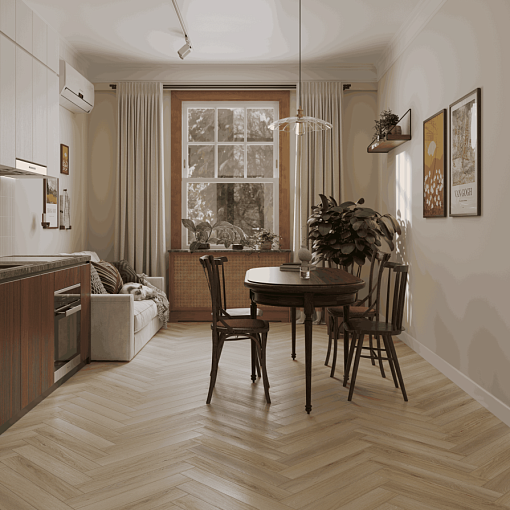 Ламинат Norland Herringbone Elegant 10 Дуб Иония LF306-33