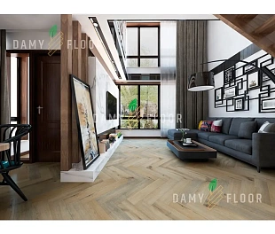 Кварцевый SPC ламинат Damy Floor London Ковентри 190707EL-01