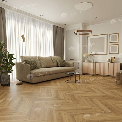 SPC Alpine Floor Light Parquet Дуб Буна ЕСО 13-30 MC - 1