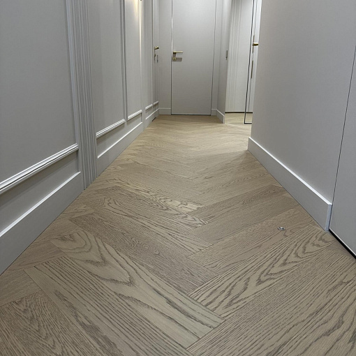 Кварцевый паркет Quartz Parquet Английская Ёлка Дуб Шампань 33-414 - 4