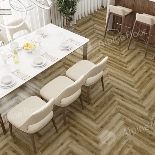 Ламинат Alpine Floor Herringbone Дуб Марсель LF102-9 - 3