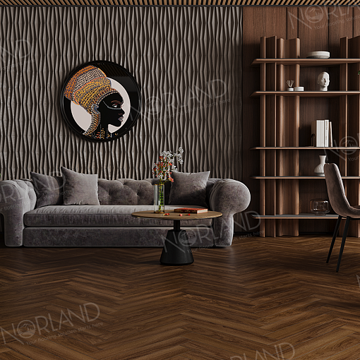 Ламинат Norland Elegant Herringbone Дуб Треско LF303-22 - 2