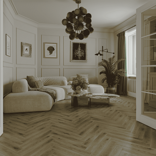 Ламинат Norland Elegant Herringbone Дуб Элла LF303-41