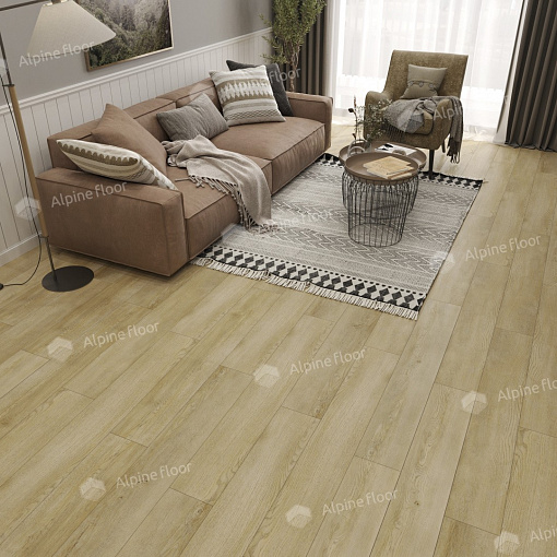 Кварцвиниловая плитка Alpine Floor Дуб старинный ЕСО 5-33 - 3