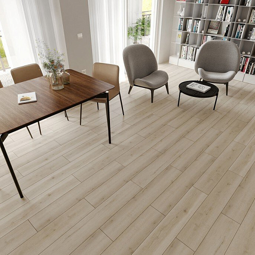 SPC ламинат Evofloor Home - Oak White (Дуб Белый) L-20096 - 3