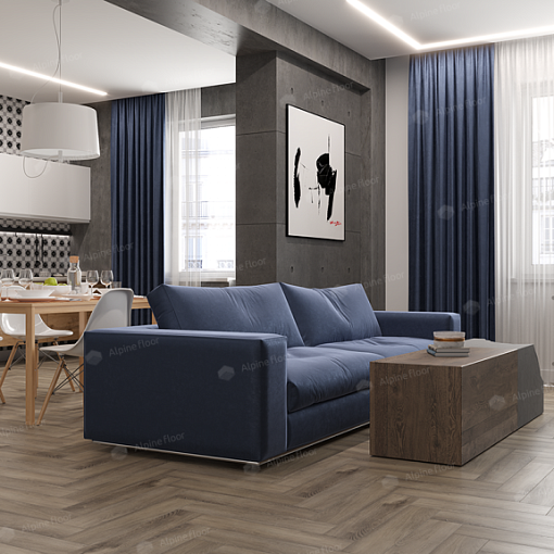 Кварцвиниловая плитка Alpine Floor Дуб Исида ECO 16-15 ECO-16-15