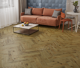 Ламинат Norland Elegant Strong Herringbone Дуб Скай LF304-14