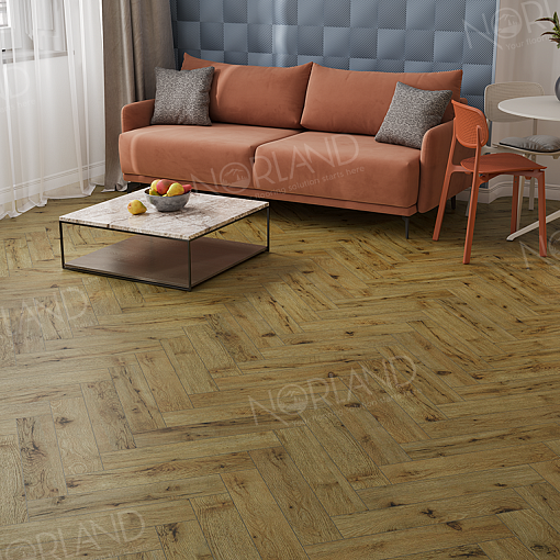 Ламинат Norland Elegant Herringbone Дуб Скай LF303-14 - 2