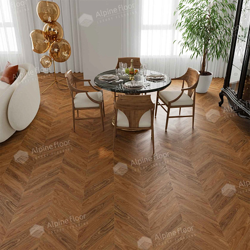SPC Alpine Floor Chevron Alpine Орех Нойер ECO 18-22 MC - 1