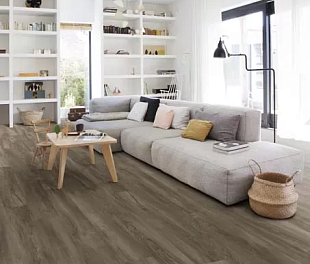 ПВХ плитка Quick-Step BLOS AVSPU40349 Дуб Оклахома коричневый