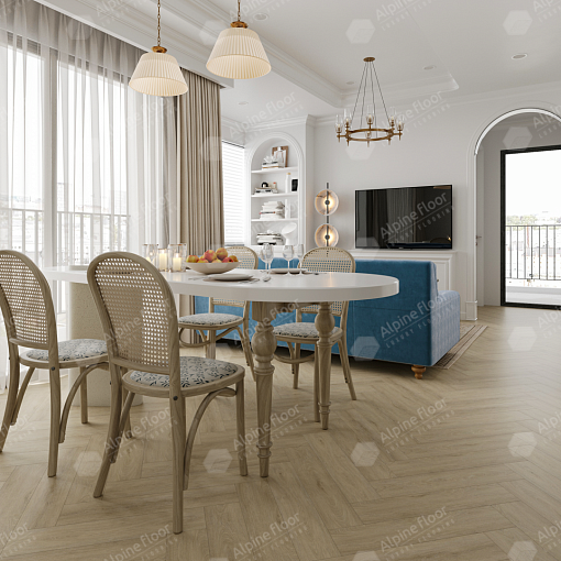 SPC Alpine Floor Light Parquet Дуб Денеб ЕСО 13-25 MC - 1