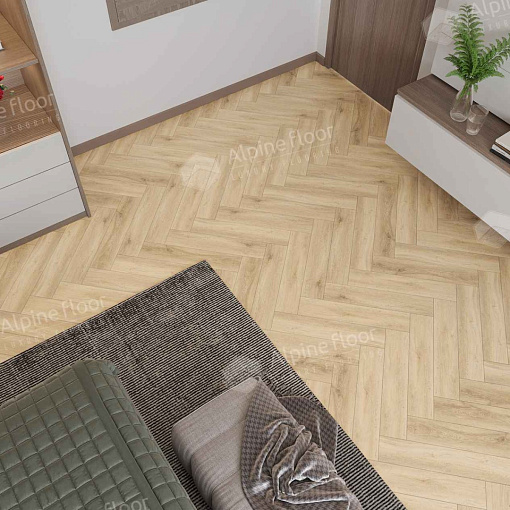 Кварцвиниловая плитка Alpine Floor Дуб Ригель ECO 16-24 ECO-16-24 - 1