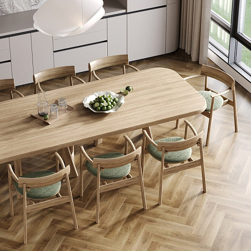 Кварцевый ламинат Fargo Parquet Дуб Афины 33-2187-09 градиент - 3