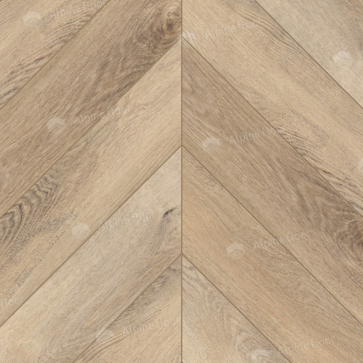 Кварцвиниловая плитка Alpine Floor Дуб Синистра Левый Шеврон Chevron ECO 20-6 - 4