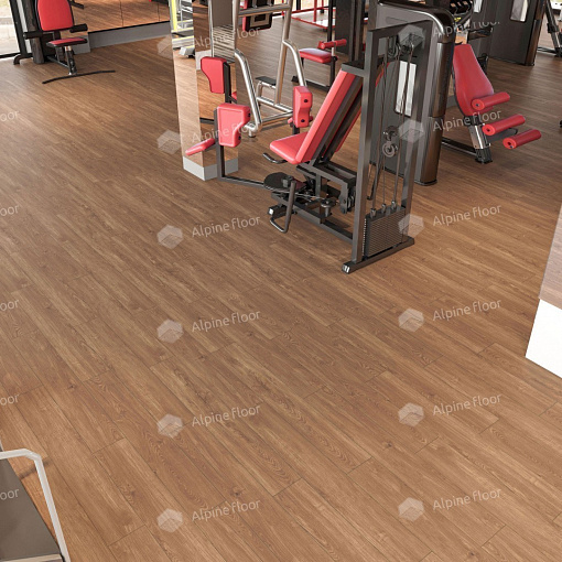 Кварцвиниловая плитка Alpine Floor Секвойя Темная ЕСО 6-12 LVT - 3