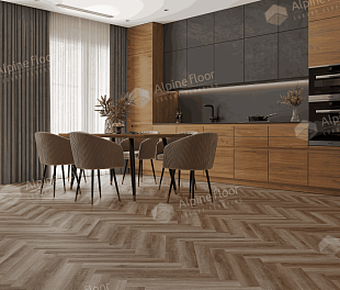 Ламинат Alpine Floor Herringbone Дуб Пикардия LF102-14