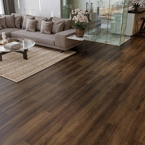 SPC ламинат Evofloor Home - Oak Сhocolate (Дуб Шоколадный) L-20242 - 3