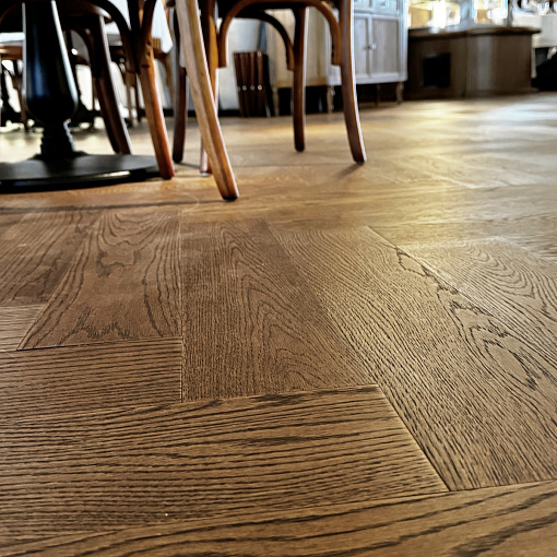 Кварцевый паркет Quartz Parquet Английская Ёлка Дуб Рустикальный 33-410 - 4