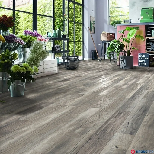 Ламинат Kronotex Aqua Amazone Дуб Портовый Серый D3572 - 4
