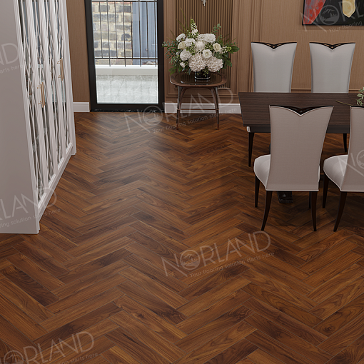 Ламинат Norland Elegant Herringbone Орех Кипр LF303-19 - 3