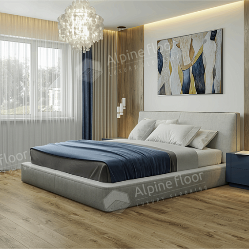 Кварцвиниловая плитка Alpine Floor Натуральный первозданный дуб отбеленный ECO 23-3