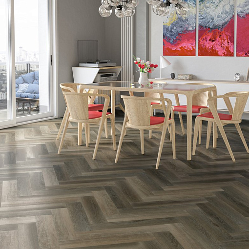 Кварцевый ламинат Fargo Parquet Дуб Кальвадос 33-62W921 градиент - 1